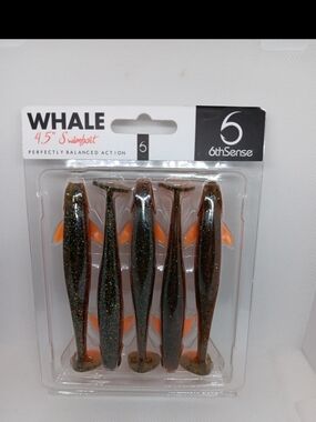6th Sense Whale 4.5 Discontinued Color Baby Bluegill Fishing Plastics NIP